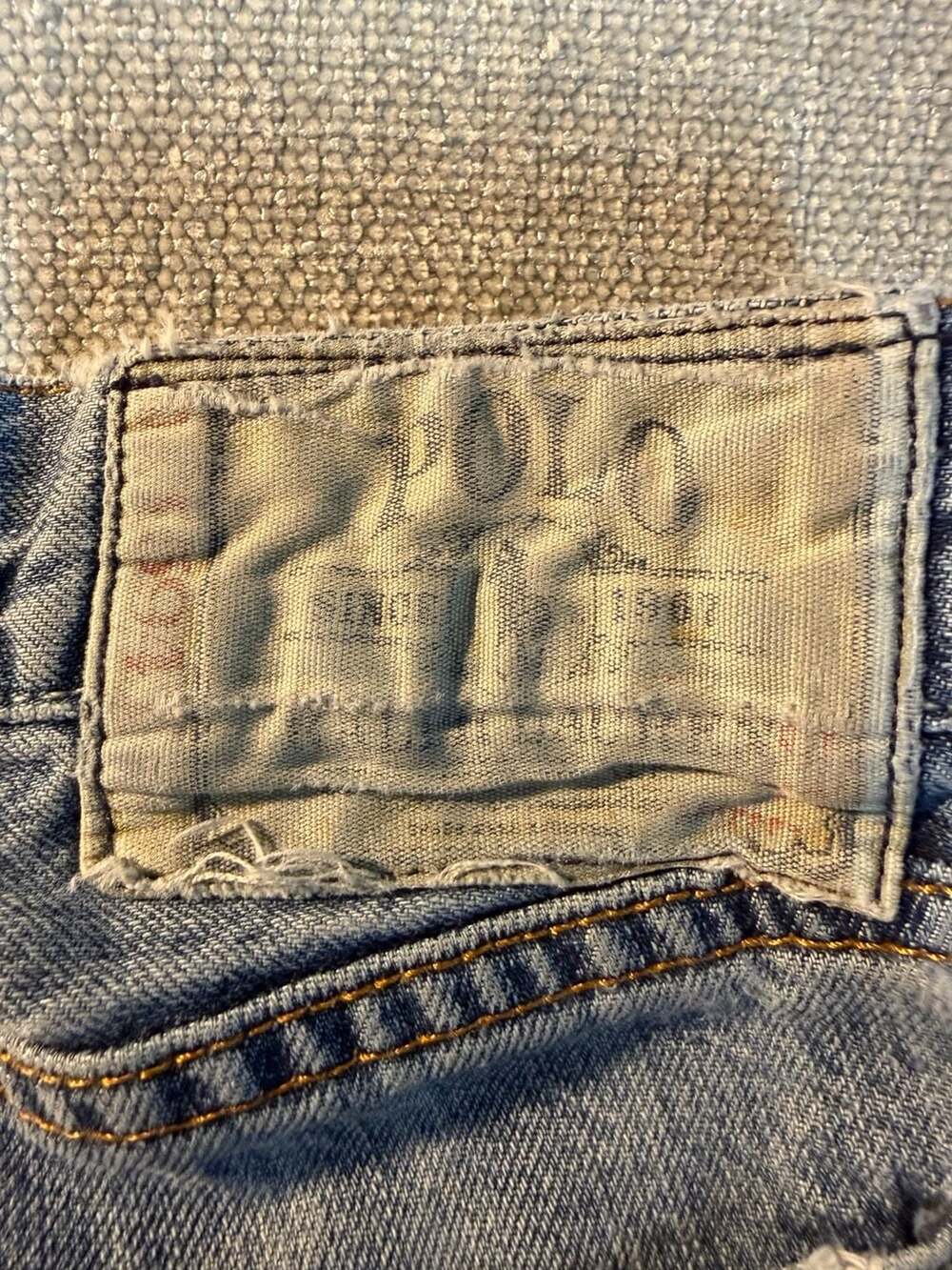 Polo Ralph Lauren Vintage 1967 Straight Leg Button Fly Denim Jeans - Picture 12 of 12